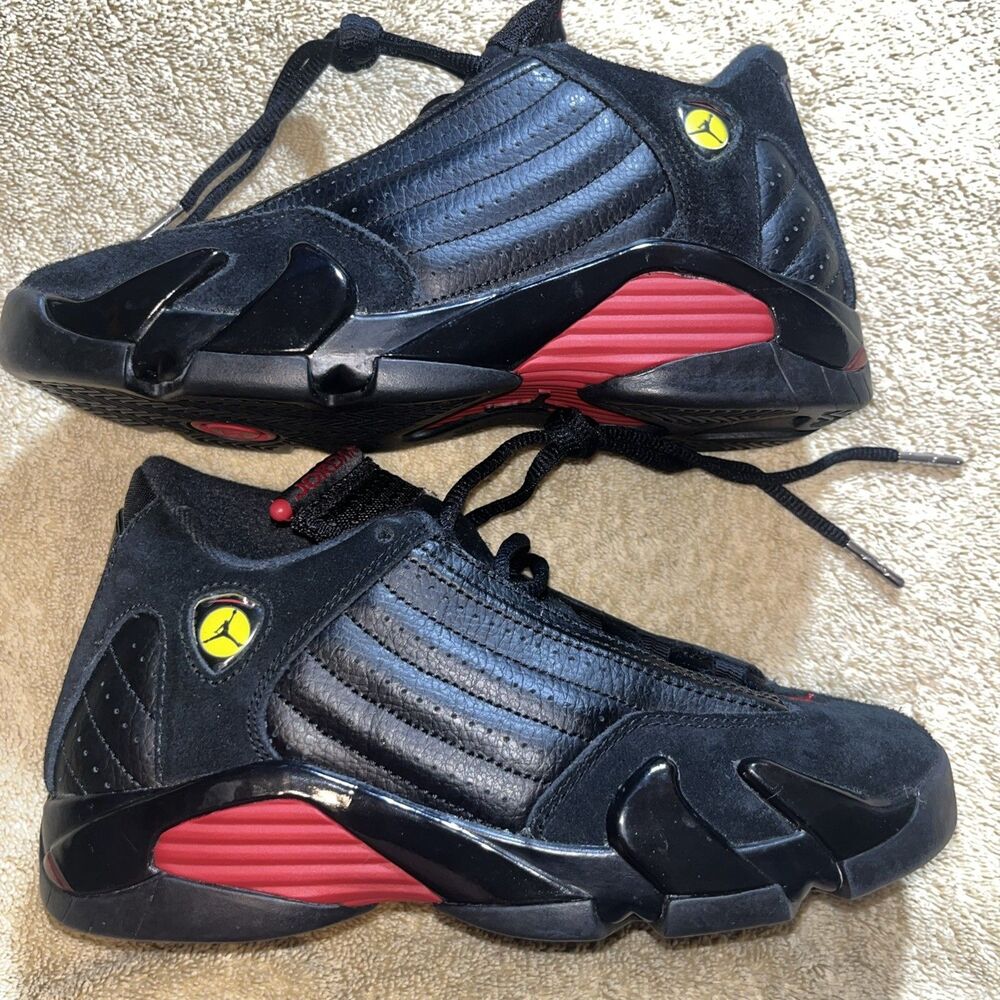 487524-003 Size 4y Jordan14 Red Black